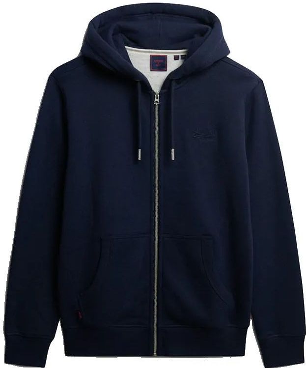 Superdry Vintage Logo Embroidered Sweatshirt Met Halve Rits