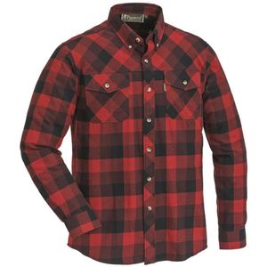 Pinewood Lumbo Long Sleeve Shirt Rood 3XL Man