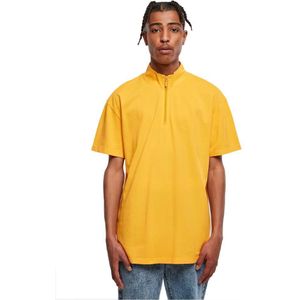 Urban Classics Boxy Pique Short Sleeve T-shirt Geel 4XL Man