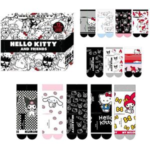 Cerda Cadeaudoos Hello Kitty Sokken 12 Paren