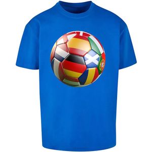 Mister Tee Football´s Coming Home Europe Tour T-shirt Met Korte Mouwen