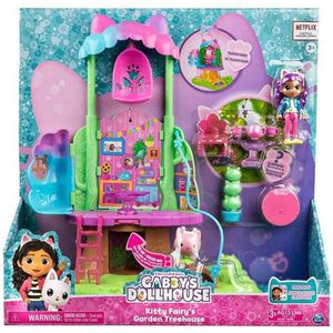 Spin Master Kitty Fairy´s Garden Treehouse Toy Roze