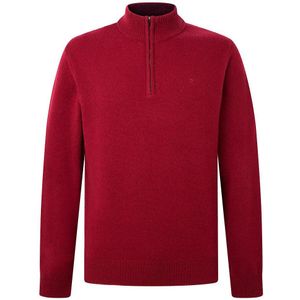 Hackett Lambswool Half Rits Trui