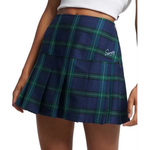 Superdry - Vintage Check Pleat - Mini Rok