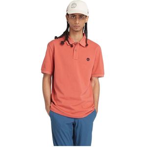 Timberland Millers River Pique Short Sleeve Polo Oranje S Man