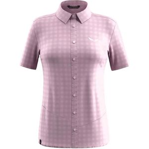 Salewa - Puez Dry Overhemd - Korte Mouwen - Lichtgewicht - Ademend - Dames