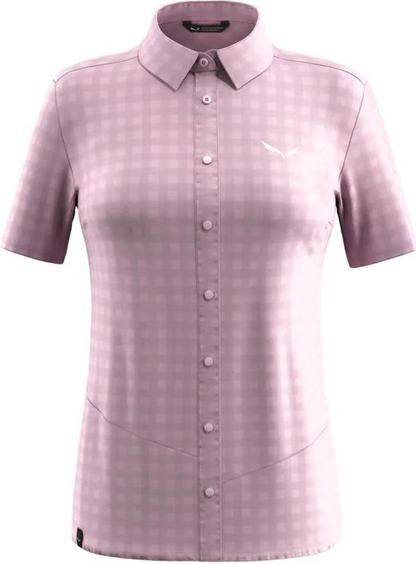 Salewa - Puez Dry Overhemd - Korte Mouwen - Lichtgewicht - Ademend - Dames