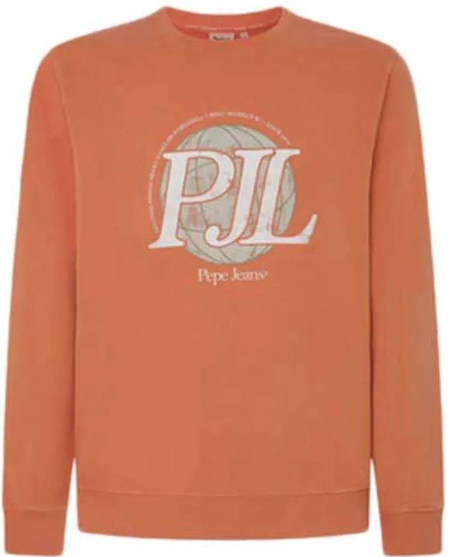 Pepe Jeans - PM582697 - Sweatshirt - Oranje - Biologisch Katoen - Duurzaam