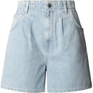 Pepe Jeans - A-line Archive - Korte Jeans - Blauw - Hoge Taille