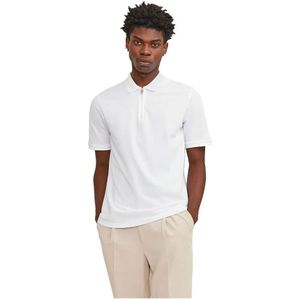 Jack & Jones Mac Zip Korte Mouw Poloshirt