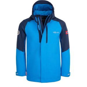 Trollkids - Skaland - Jas - Blauw - 92 cm - Waterdicht - Gerecycled Polyester