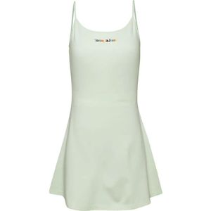Tommy Jeans Color Serif Flare Mouwloze Jurk