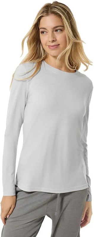 Super.natural - W CASUAL RIB BIO J LS - T-shirt - Lange Mouwen