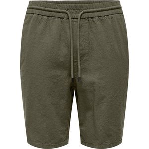 Only & Sons Linus 0007 Chino Shorts Groen S Man