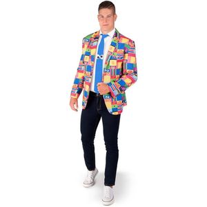 Viving Costumes Sesame Street Jacket Man Custom Veelkleurig M-L