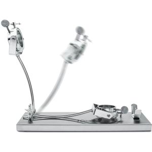 3 Claveles - Hamhouder - Roestvrij Staal - Draaibare Kop