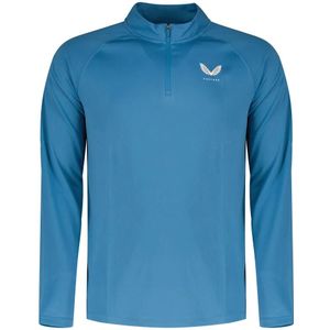 Heren Adapt Lichtgewicht Kwartrits Top Met Lange Mouwen - Blauw