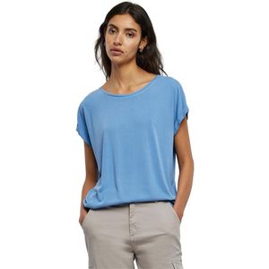 Urban Classics Modal Extended Shoulder Short Sleeve T-shirt Blauw XL Vrouw