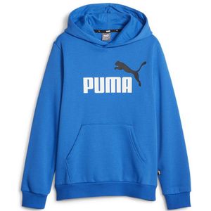Puma Ess+ 2 Col Big Logo Fl B Hoodie Blauw 3-4 Years Jongen