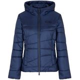 EA7voor vrouwen. 7W000650_AF16413 Berg Winterjas marine (3XL), Casual, Polyester, Marineblauw