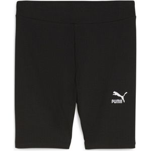 Puma Select Classics Ribbed 7´ Short Leggings Zwart XS Vrouw