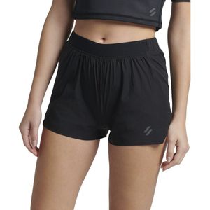 Superdry Run Shell Shorts Zwart S Vrouw