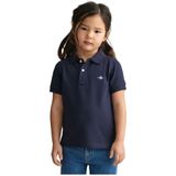 GANT - 802546 Shield - Piqué Polo - Marineblauw - Katoen - Korte Mouwen