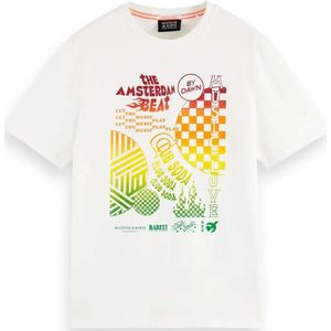 Scotch & Soda 174568 T-shirt Met Korte Mouwen