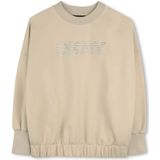 DKNY - D62393 - Sweatshirt - Beige - 14 Jaar Meisjes