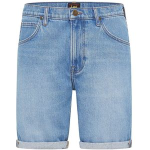 Lee 5 Pocket Denim Shorts Blauw 30 Man