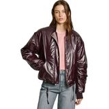 Pepe Jeansvoor vrouwen. PL402540 Bomberjack Gabi bordeaux (L), Casual, Polyester
