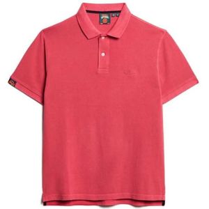 Superdry Vint Destroy Korte Mouw Poloshirt Gerenoveerd