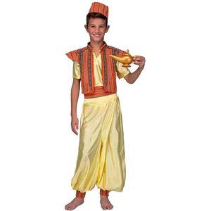 Viving Costumes Aladdin Kids Custom Geel 5-6 Years