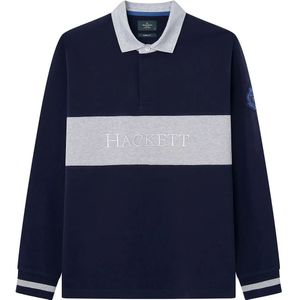 Hackett Hm570833 Lange Mouw Poloshirt