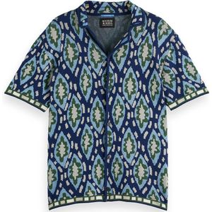 Scotch & Soda 178536 Overhemd Met Korte Mouwen