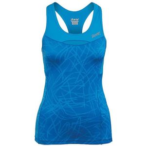 Zoot Performance Racerback Triathlon Sleeveless T-shirt Blauw XS Vrouw