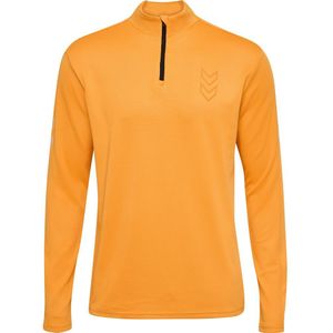 Hummel Active Pl Half Rits Lange Mouw T-shirt