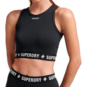 Superdry - Korte Elastische Damesbeha - Mouwloos - Longline bh's