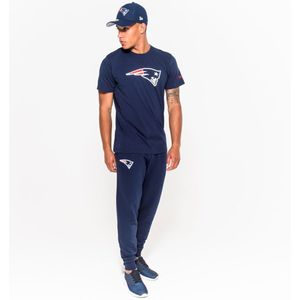 New Era Nfl Regular New England Patriots Short Sleeve T-shirt Blauw M Man