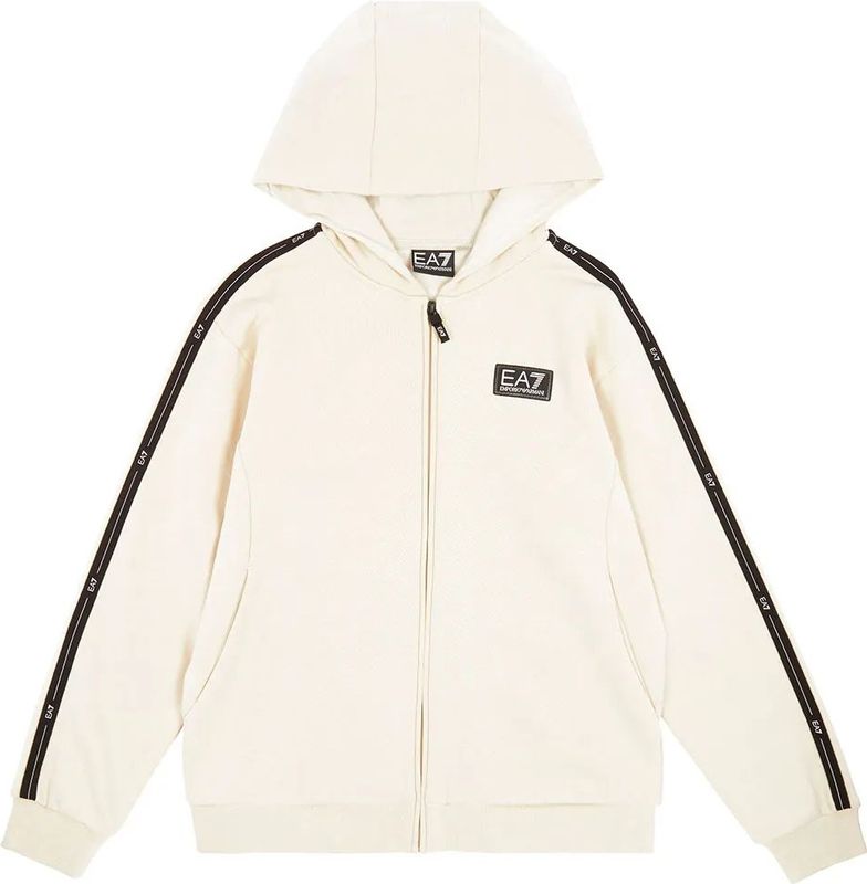 EA7 - Train Logo Series - Sweater - Beige - Casual - Katoen