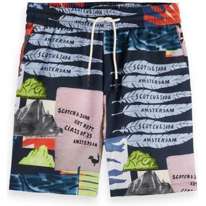 Scotch & Soda All-over Printed Korte Broek