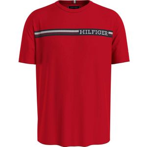 Tommy Hilfiger Monotype Short Sleeve T-shirt Rood XL Man