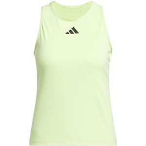 Adidas Club Sleeveless T-shirt Geel S Vrouw