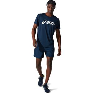 Asics Core Short Sleeve T-shirt Blauw 2XL Man