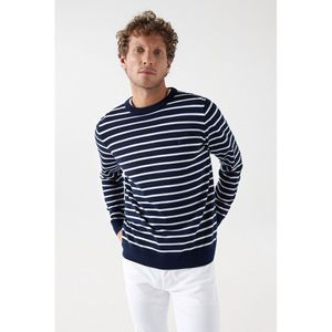 Salsa Jeans Striped Wool Light Trui