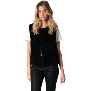 Deeluxe Fuzzy Gebreid Vest