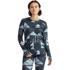 O'Neill - Women Baselayer Top - Blauw - Thermoshirt - Triangle Ikat