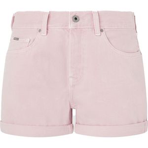 Pepe Jeans Straight Fit Hoge Taille Denim Shorts