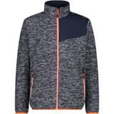 CMP - Fleece met Rits - Sportief Ontwerp - Isolerend - Knit-Tech Jacquardconstructie