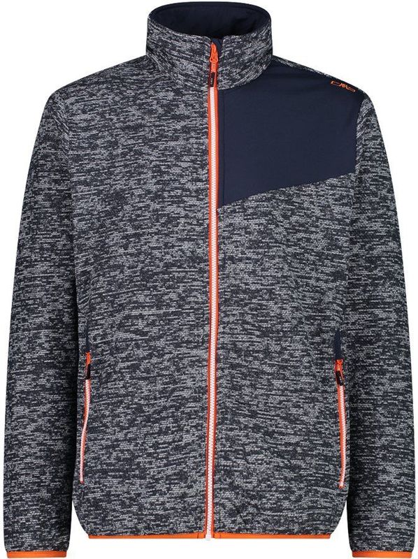 CMP - Fleece met Rits - Sportief Ontwerp - Isolerend - Knit-Tech Jacquardconstructie